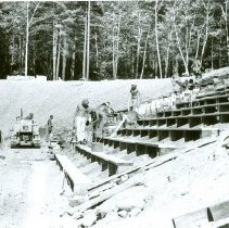 VOLVO TENNIS STADIUM UNDER CONSTRUCTION