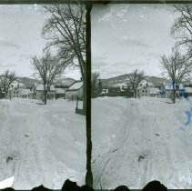 NORTH CONWAY WINTER STREET SCENE