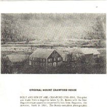 Mt. Crawford House, Crawford Notch