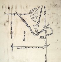 Copy of plan from original Conway charter, 1765