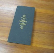 Topographic Map of the White Mountains and Central New Hampshire