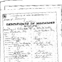 Batchelder-Noble Marriage Certificate, dated 5 Nov 4885