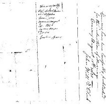 Brown-Bean Marriage Certificate, dated 16 Aug 1830