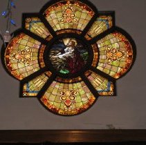 Joyce UMC interior sancuary window