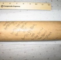 rolling pin, Lake Koronis Chivareed Club