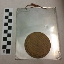 Perpetual Calendar, Hobart Memorial M. E. Church,  Rev. F. W. Harron, Pasto