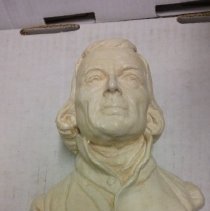 Bust, Francis Asbury, American methodist Bicentennial, 1784-1984, John McCl