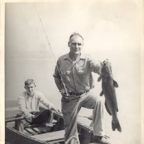 Frontenac man and fish