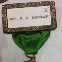 Badges of Rev. Floyd Bosshardt