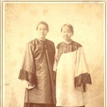 Ida Kahn, Mary Stone 1894, adopted by Missionary Gertrude Howe, studying me