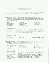 1820 District Boundaries Of The Cherokee Nation