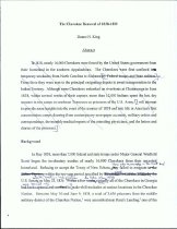 The Cherokee Removal of 1838-1839