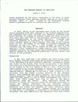 The Cherokee Removal of 1838-1839