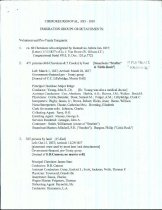 Cherokee Removal, 1835-1839 Emigration Groups Or Detachments