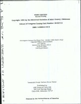 History of Adair County Including Flint and Goingsnake Districts