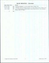 NILES REGISTER - Cherokee