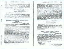 Territorial Papers Arkansas Territory
