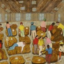 Waiting for Tobacco Auction by Minnie DesChamps