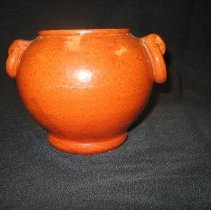 Two-Handle Round Low Bowl