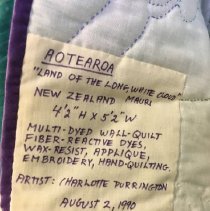 Aotearoa (Land of the Long, White Cloud, New Zeland, Mauri)