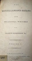 The Miscellaneous Essays and Occasional Writings of Francis Hopkinson, Esq.