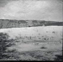 Yellowstone, soil striations