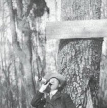 Young man drinking
