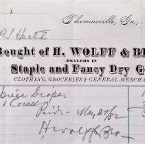 Wolff Brothers to Pliny Heeth