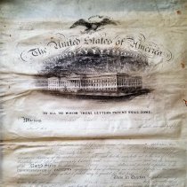 United States Patent No. 5369, John Wind, 1847