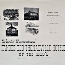 World Renowned Famous Old Thomasville Hotels of the 1800's