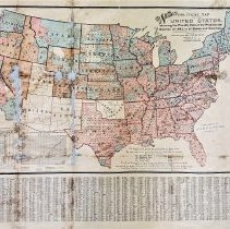 Weller's Political Map of the United States