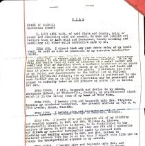 Will of Lucy Anne Wade