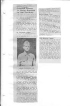 Newspaper article on Northrup pg. 10