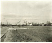 Sheridan Road at Hawthorne looking north.