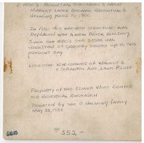 Rosenthal and Helming Meat Market