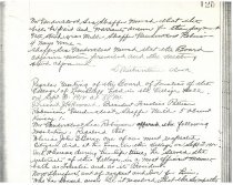 Board of Trustees Resolution