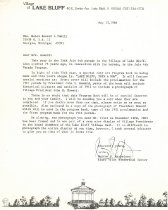 Helen Howard and Murray Michelsen Correspondences