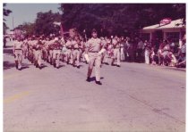 Marching in the 1976 parade