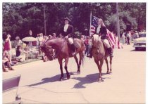 Horseback Riding in the 1976 parade