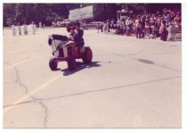 Paul Revere on a Lawn Mower in 1976