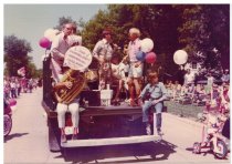Band Float -- 1976 parade