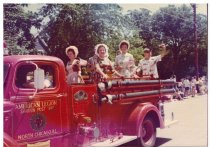 American Legion Float -- 1976 parade