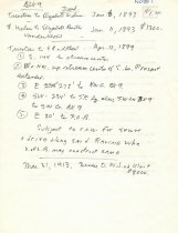 Notes on Title Abstract for Block nine (9)