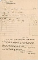 Tax Bill for 611 East Prospect Avenue