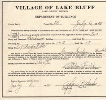 Permit to remodel the house at 617 E Prospect