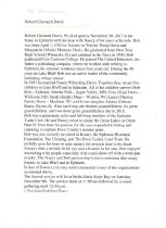 Obituary for Robert Davis