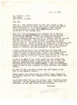 Correspondance Between Vliet and Davis