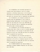 Board Resolution 1955-1956