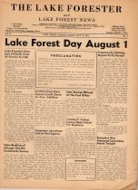 Lake Forest Day 1945