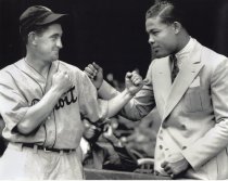 Gordon "Mickey" Cochrane and Joe Louis